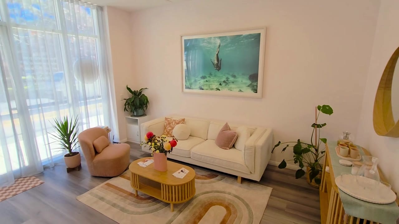 Calm, light-filled waiting area at The Effortless Clinic